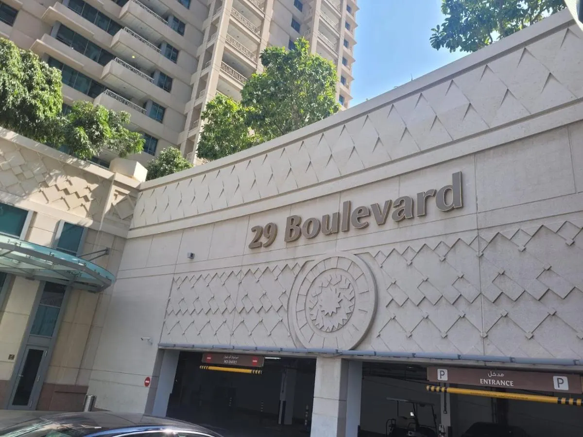 Bellavista - Delicate - 1Br With Extra Room - 29 Boulevard - Fountain Views Dubai Apartment
